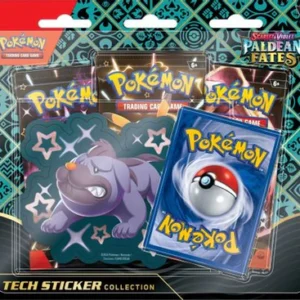 Pokémon TCG: Scarlet & Violet - Paldean Fates Tech Sticker Collection (Shiny Maschiff)