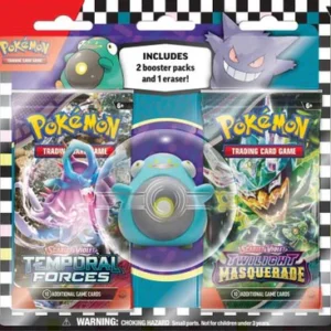 Pokémon TCG: Back to School Eraser Blister 2024 (Bellibolt)