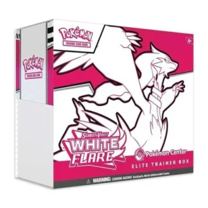 Factory sealed Pokémon TCG Scarlet and Violet White Flare Pokémon Center Elite Trainer Box