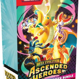 Factory sealed Pokémon TCG Mega Evolution Ascended Heroes Booster Bundle box