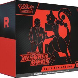 Factory sealed Pokémon TCG Scarlet and Violet Destined Rivals Elite Trainer Box