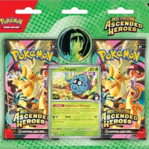 Pokémon TCG: Mega Evolution – Ascended Heroes 2-Pack Blister (Erika's Tangela)