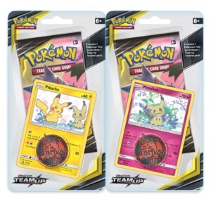 Factory sealed Pokémon TCG Sun and Moon Team Up Premium Checklane Blister Pikachu