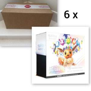 Pokémon TCG: Scarlet & Violet—Prismatic Evolutions Pokémon Center Elite Trainer Box Sealed Case