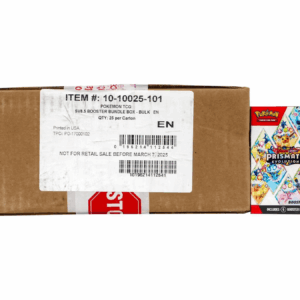 Pokémon TCG: Scarlet & Violet—Prismatic Evolutions Booster Bundle Sealed Case (25 Count)