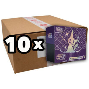 Pokémon TCG Scarlet & Violet Paldean Fates Elite Trainer Box Case 10 Box Case